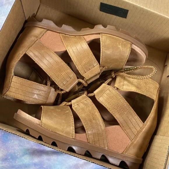 💭[ Sorel ] Joanie II Lace in Camel Brown - Picture 8 of 15